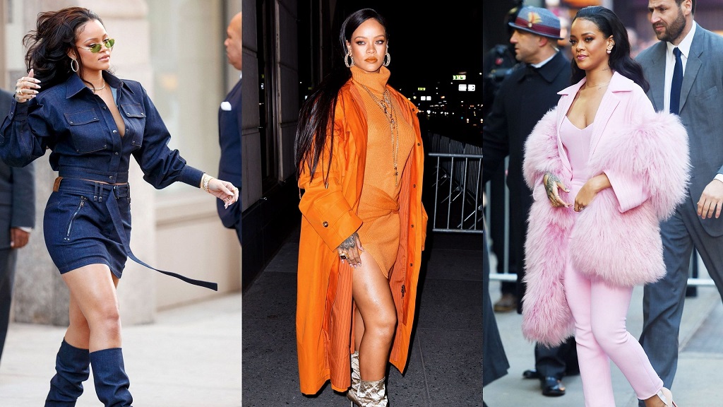 What are must-have pieces for Rihanna-inspired looks